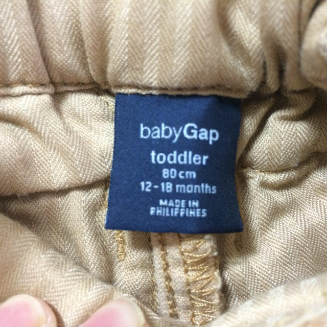 babyGAP(ベビーギャップ)のgap ショートパンツ  キッズ/ベビー/マタニティのベビー服(~85cm)(パンツ)の商品写真