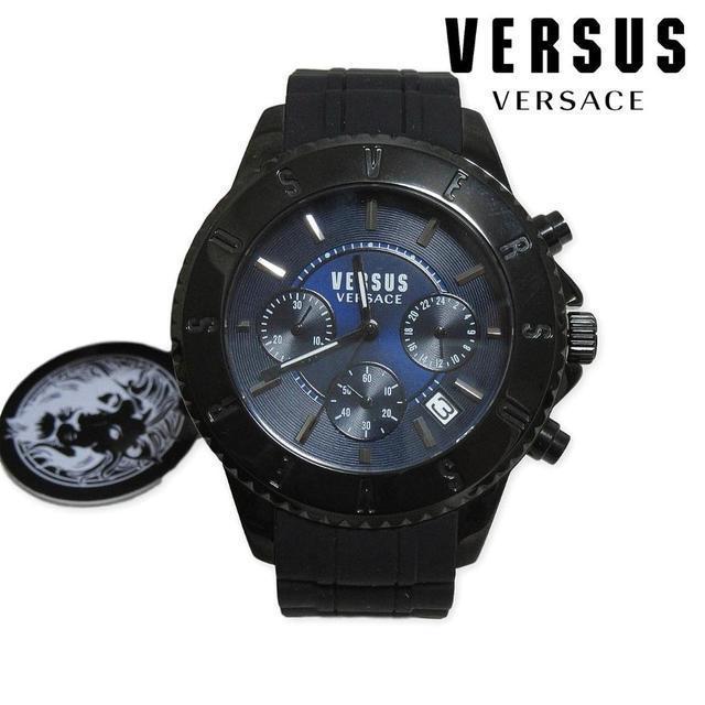 カルティエ スーパー コピー 正規品 - VERSACE - 新品 VERSUS VERSACE メンズ クロノグラフ 腕時計 ブラックの通販 by OpenSky's Shop