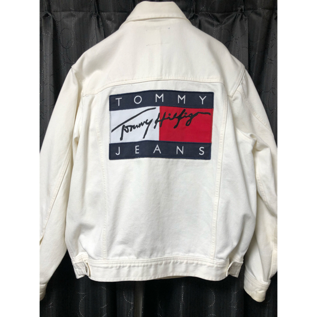 TOMMY HILFIGER - tommy jeans ジャケット ホワイト の通販 by ねろ's 