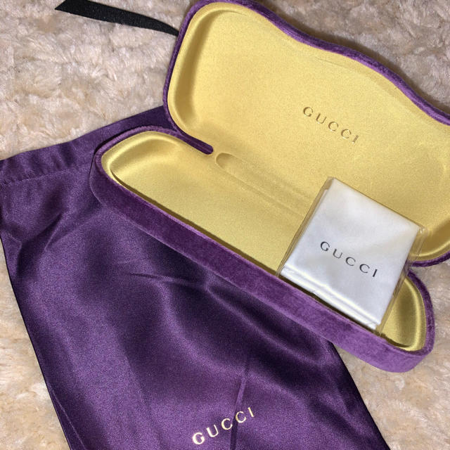 Gucci - GUCCI メガネケース メガネ拭き 袋の通販 by m