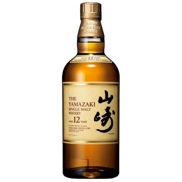 サントリー(サントリー)のSUNTORY サントリー 山崎12年　700ml (箱なし) 食品/飲料/酒の酒(ウイスキー)の商品写真