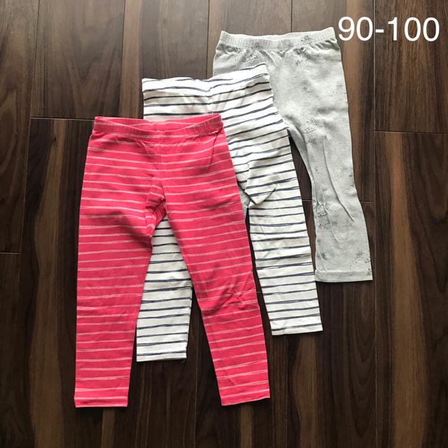 GAP Kids(ギャップキッズ)のGAP BENETTON スパッツ レギンス 90-100 セット 女の子 キッズ/ベビー/マタニティのキッズ服女の子用(90cm~)(パンツ/スパッツ)の商品写真