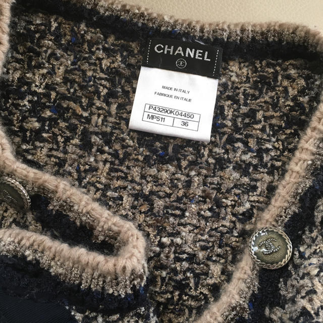 CHANEL(シャネル)のCHANEL♡ツィード レディースのジャケット/アウター(ノーカラージャケット)の商品写真