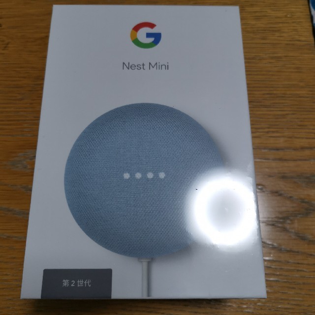 ANDROID(アンドロイド)のgoogle nest mini 新品未開封 スマホ/家電/カメラのオーディオ機器(スピーカー)の商品写真