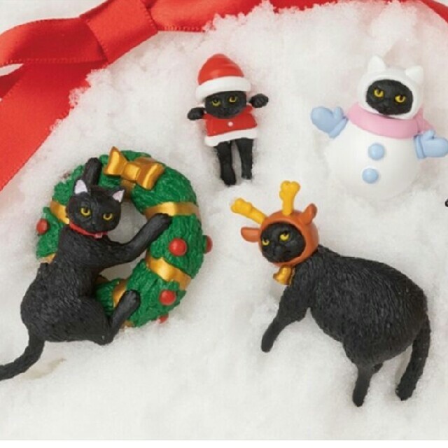 ふちねこ クリスマス  トナカイ エンタメ/ホビーのコレクション(ノベルティグッズ)の商品写真