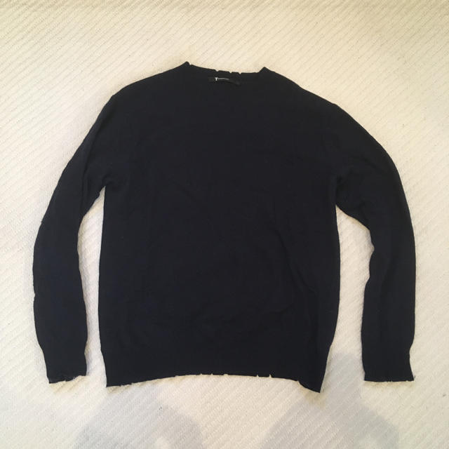 Alexander Wang 最安値 アレキサンダーワン ダメージ加工ニットの通販 by soupapa T by ALEXANDER WANG ダメージ加工 ニット