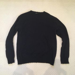 アレキサンダーワン(Alexander Wang)の最安値　アレキサンダーワン　ダメージ加工ニット(ニット/セーター)