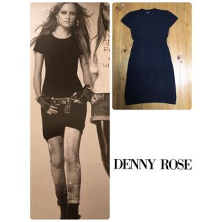 デニーローズ(DENNYROSE)のよしこ様DENNY ROSE未着用⭐︎半袖チュニックニット黒M(ニット/セーター)