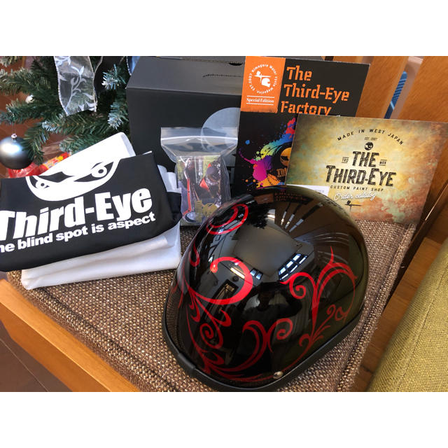 THIRD-EYE オーダーヘルメット　24000円バイク