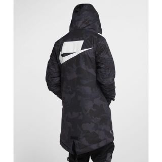 ナイキ(NIKE)のナイキ シンセティックフィルパーカー オブシディアン S.M(モッズコート)