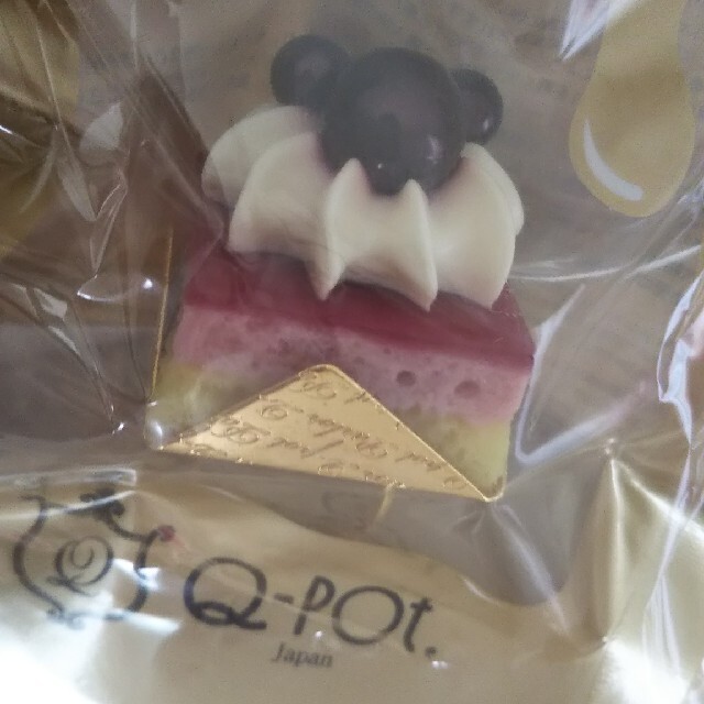 Q-pot ミッキー　リング　ブルーベリー　ケーキ 完売　プレゼント　ディズニー
