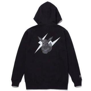 フラグメント(FRAGMENT)のサンダーボルト フラグメント イーブイ ZIP HOODIE パーカー ポケモン(パーカー)