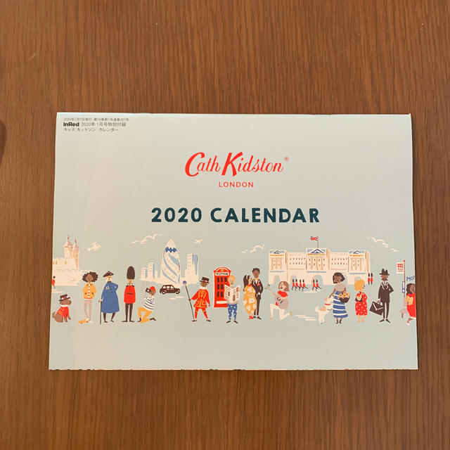 Cath Kidston(キャスキッドソン)の新品未使用 キャスキッドソン 2020 カレンダー インテリア/住まい/日用品の文房具(カレンダー/スケジュール)の商品写真