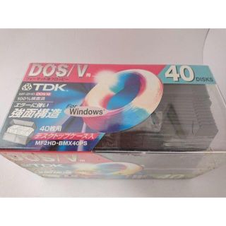 TDK　フロッピーディスク　40枚入り　DOS/V用　新品(PC周辺機器)