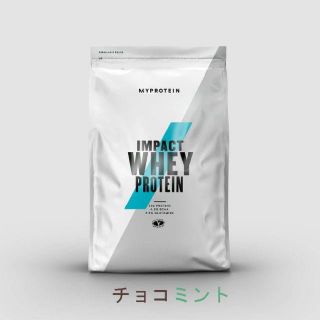 MYPROTEIN - チョコミント味 MYPROTEIN Impact ホエイ プロテイン 1kg ...