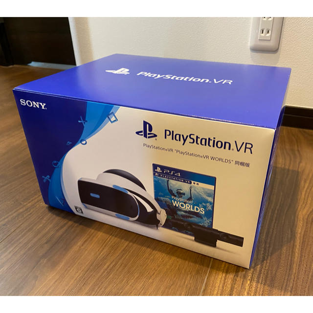 PlayStation VR(プレイステーションヴィーアール)の【新品】PSVR “PlayStation VR WORLDS” 同梱 エンタメ/ホビーのゲームソフト/ゲーム機本体(その他)の商品写真