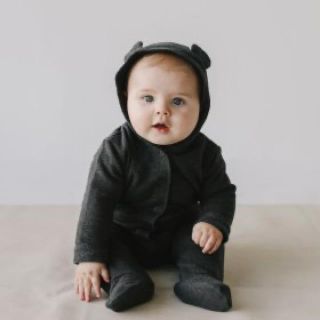 キャラメルベビー&チャイルド(Caramel baby&child )のjamie kay  Bearsuit(ロンパース)