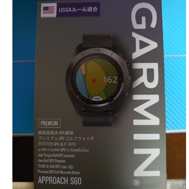 GARMIN(ガーミン)のガーミン approach S60 プレミアム GARMIN スポーツ/アウトドアのゴルフ(その他)の商品写真