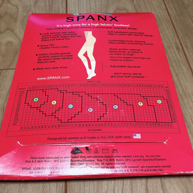 SPANX(スパンクス)の新品 スパンクス 七分丈 ハイウエストガードル レギンス レディースのレッグウェア(レギンス/スパッツ)の商品写真