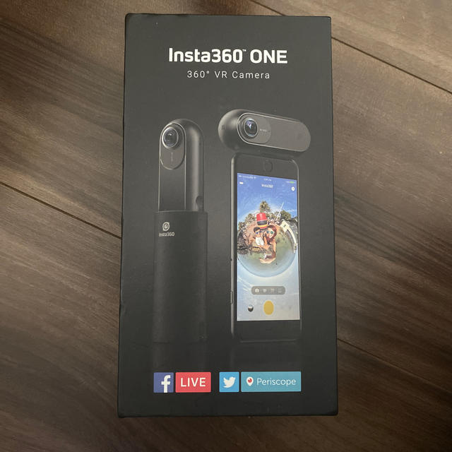 【美品】高性能カメラ insta 360 one 4kカメラ