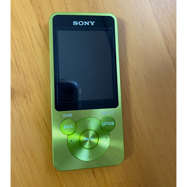 ウォークマン スピーカー 充電コード 黄緑 1