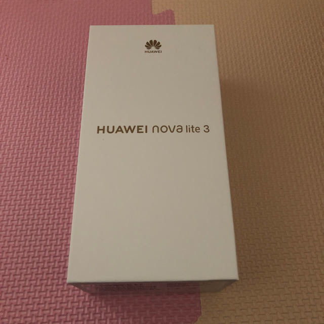 HUAWEI nova lite 3 SIMフリー 黒【新品未使用】