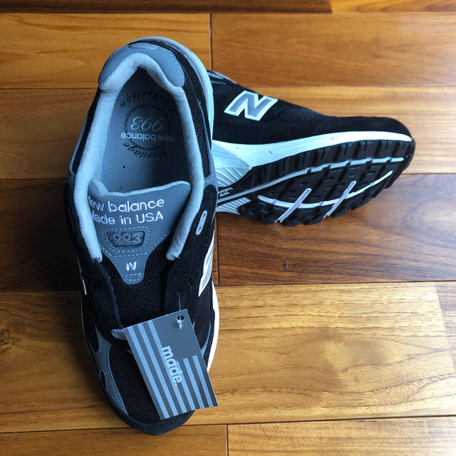 New Balance(ニューバランス)のニューバランス 993BK ブラック アメリカ製 メンズの靴/シューズ(スニーカー)の商品写真