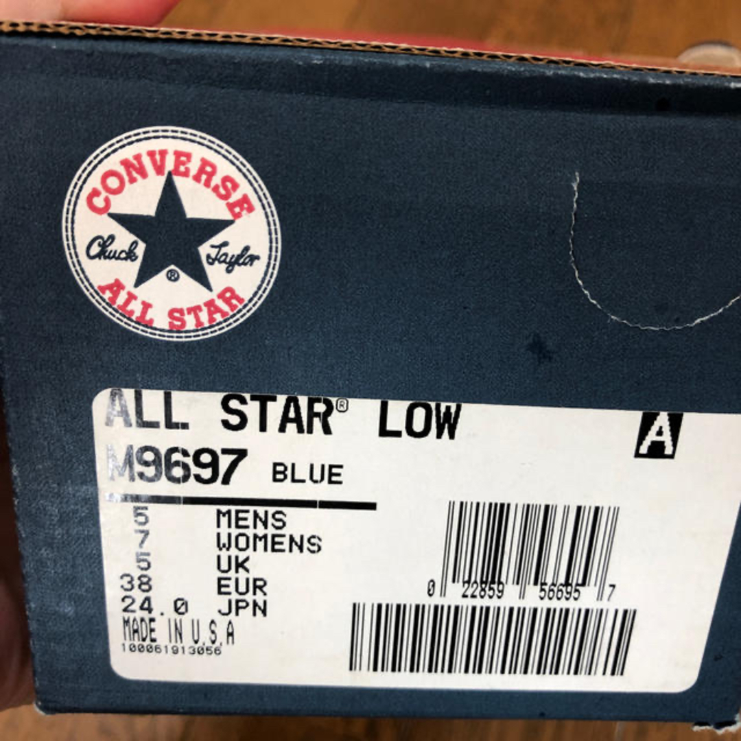 CONVERSE - デッドストック未使用USA製コンバースオールスター24 CONVERSE - デッドストック未使用USA製コンバースオールスター24