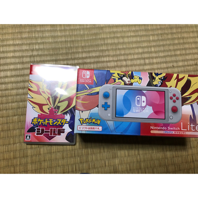 Nintendo Switch Lite ザシアン・ザマゼンタ ポケモンシールド