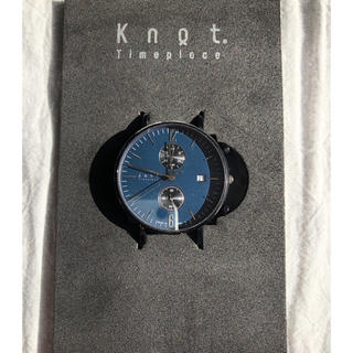 ノット(KNOT)のknot 時計　クロノグラフ(腕時計(アナログ))