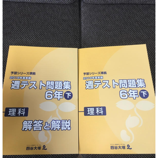 四谷大塚 予習シリーズ準拠 週テスト問題集 理科 エンタメ/ホビーの本(語学/参考書)の商品写真