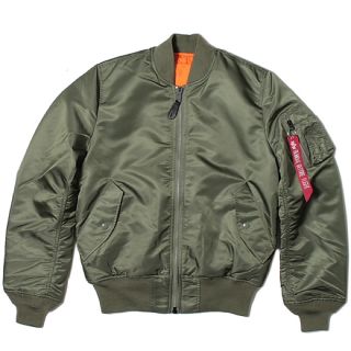 アルファインダストリーズ(ALPHA INDUSTRIES)の【美品】ALPHA INDUSTRIES MA-1(ブルゾン)