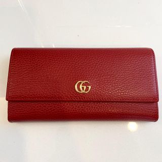 グッチ(Gucci)のグッチ　GGマーモント　長財布　ウォレット(財布)