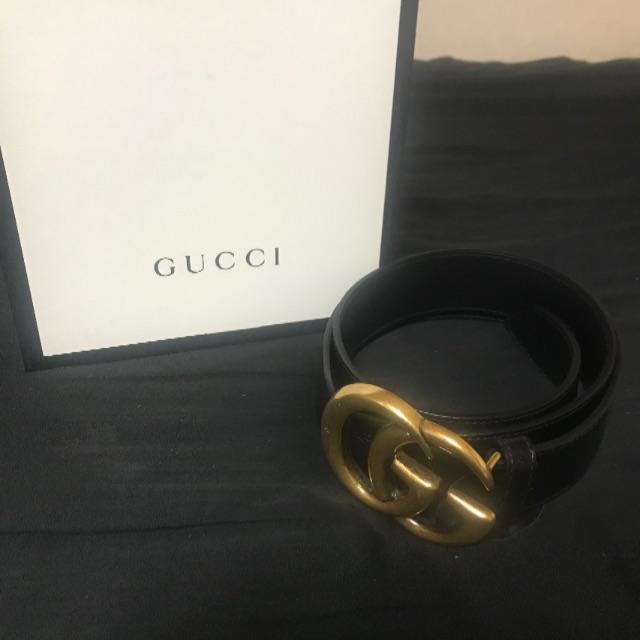 Gucci - GUCCI ダブルGレザーベルトの通販 by Tsubasa's shop