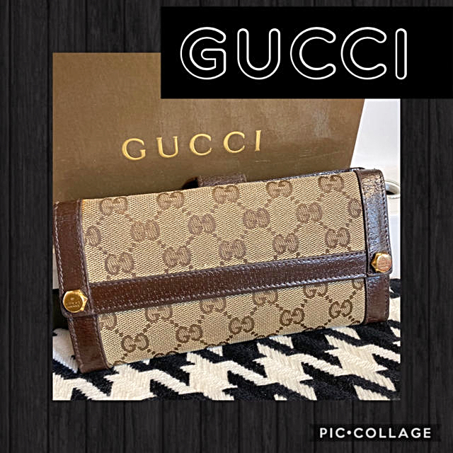 Gucci - 正規品꙳★綺麗GUCCIグッチ✧︎GGキャンバス長財布✧︎グッチ長財布✧︎の通販 by ☆くりりん☆年末年始通常通り♪♪