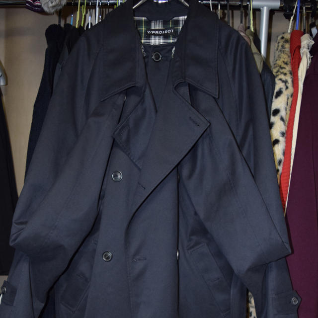 y project Double Front Trench Coat