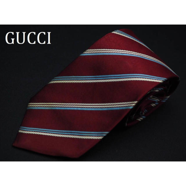 Gucci - 【期間限定 美品】 グッチ GUCCI ネクタイ スタイリッシュ 高級シルクの通販 by ⭐ヒカル⭐'s shop