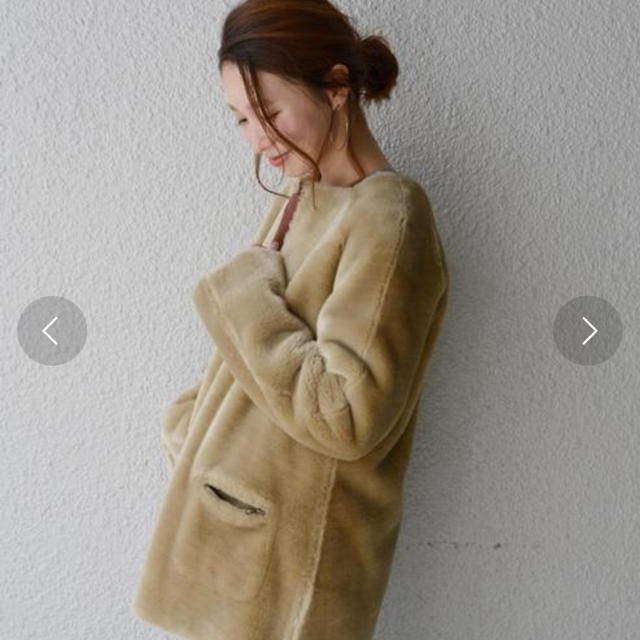Khaju - カージュ リバーシブルファーコートの通販 by us's shop