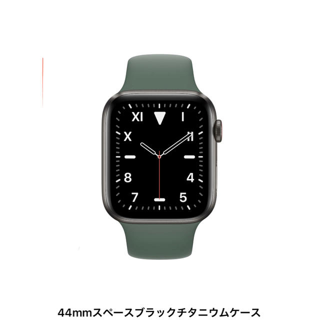 Apple Watch - アップルウォッチ series5 44mm チタニウムブラック