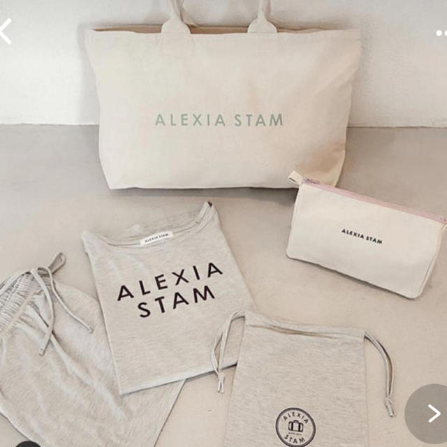 ALEXIASTAMアリシアスタン　スタッフT \u0026限定トートバックセット