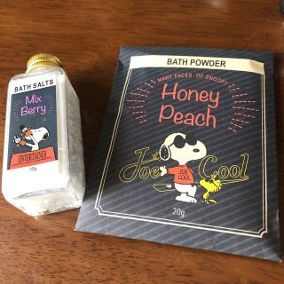 ピーナッツ(PEANUTS)のスヌーピーbath salts〈バスソルト〉&バスパウダー(入浴剤/バスソルト)