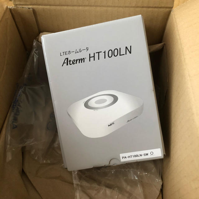 LTE ホームルーター　Aterm HT100LN SW