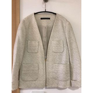 ユナイテッドアローズグリーンレーベルリラクシング(UNITED ARROWS green label relaxing)のノーカラージャケット(ノーカラージャケット)