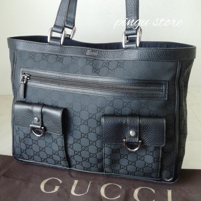 Gucci - 【超美品　正規品】グッチ　トートバッグの通販 by ピングー☆'s shop