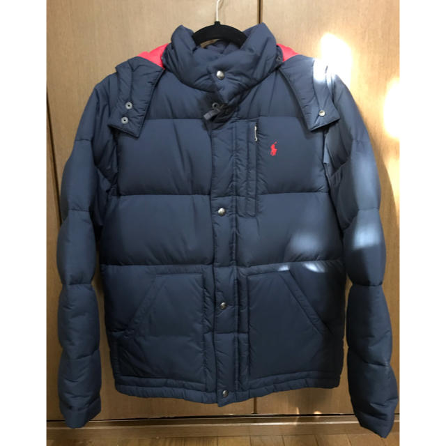 Ralph Lauren(ラルフローレン)の値下げしました！ラルフローレン ダウンコート ネイビー 160cm キッズ/ベビー/マタニティのキッズ服男の子用(90cm~)(ジャケット/上着)の商品写真