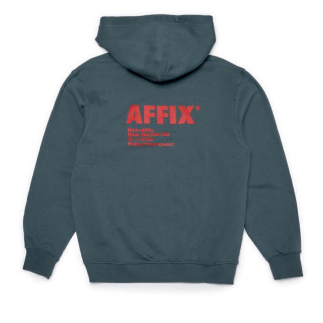 Affix Logo Print パーカー M kiko kostadinov