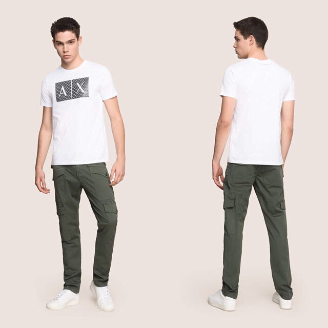 ARMANI EXCHANGE(アルマーニエクスチェンジ)のAX ARMANI EXCHANGE アルマーニ エクスチェンジ 半袖TシャツM メンズのトップス(Tシャツ/カットソー(半袖/袖なし))の商品写真