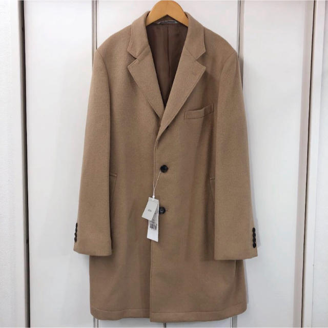 新品!D'URBAN ダーバン ウール/カシミヤ チェスターコート(L
