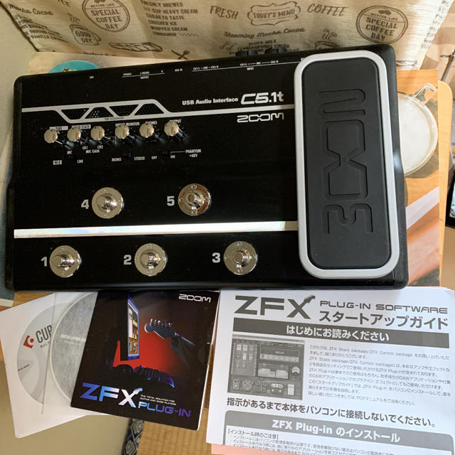 美品‼️ZOOM ZFX C5.1t USBオーディオインターフェイス