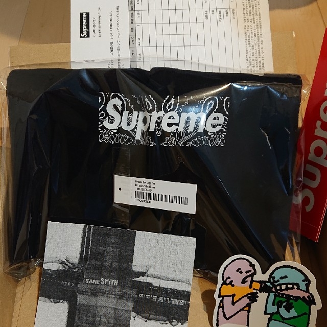 Supreme Bandana Box Logo Tee Black M